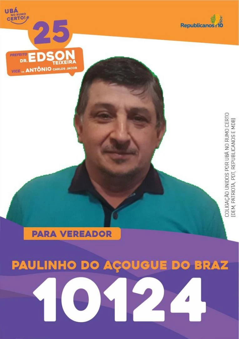 PAULINHO DO AÇOUGUE DO BRAZ - 10124 - REPUBLICANOS