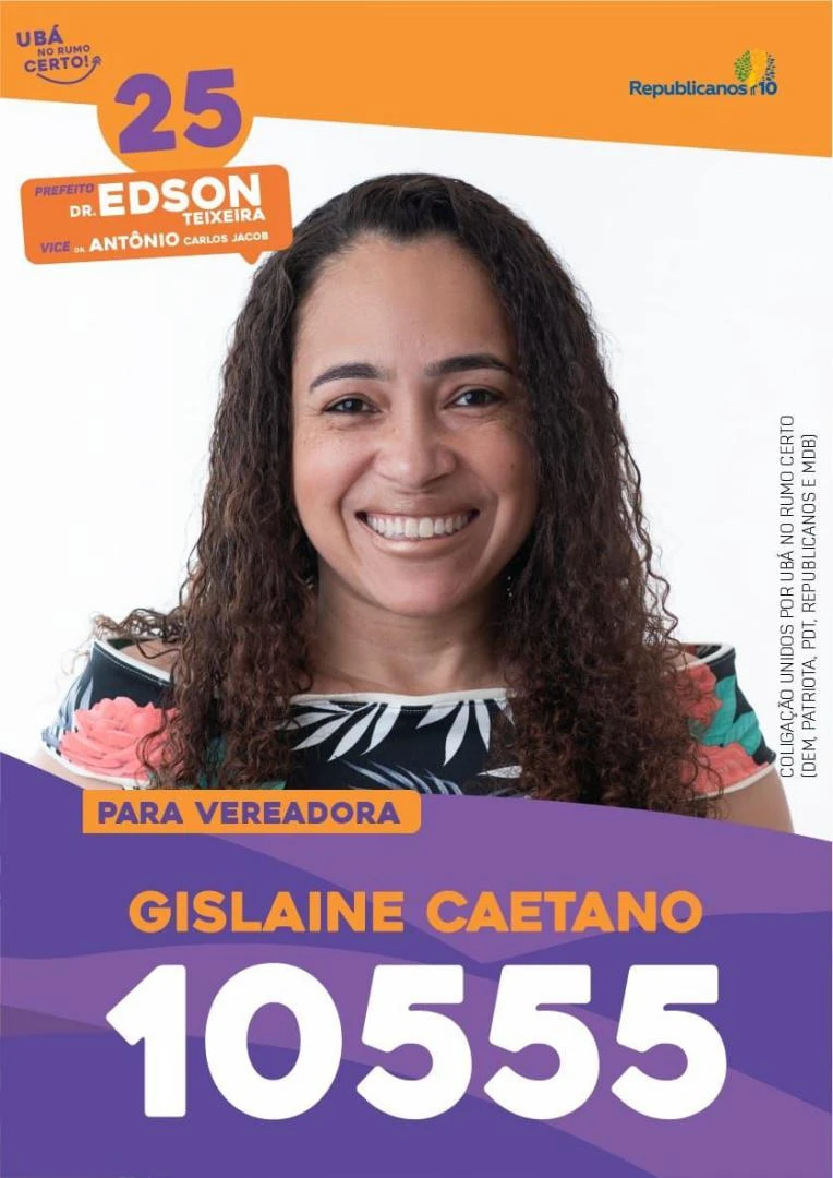 GISLAINE CAETANO - 10555 - REPUBLICANOS