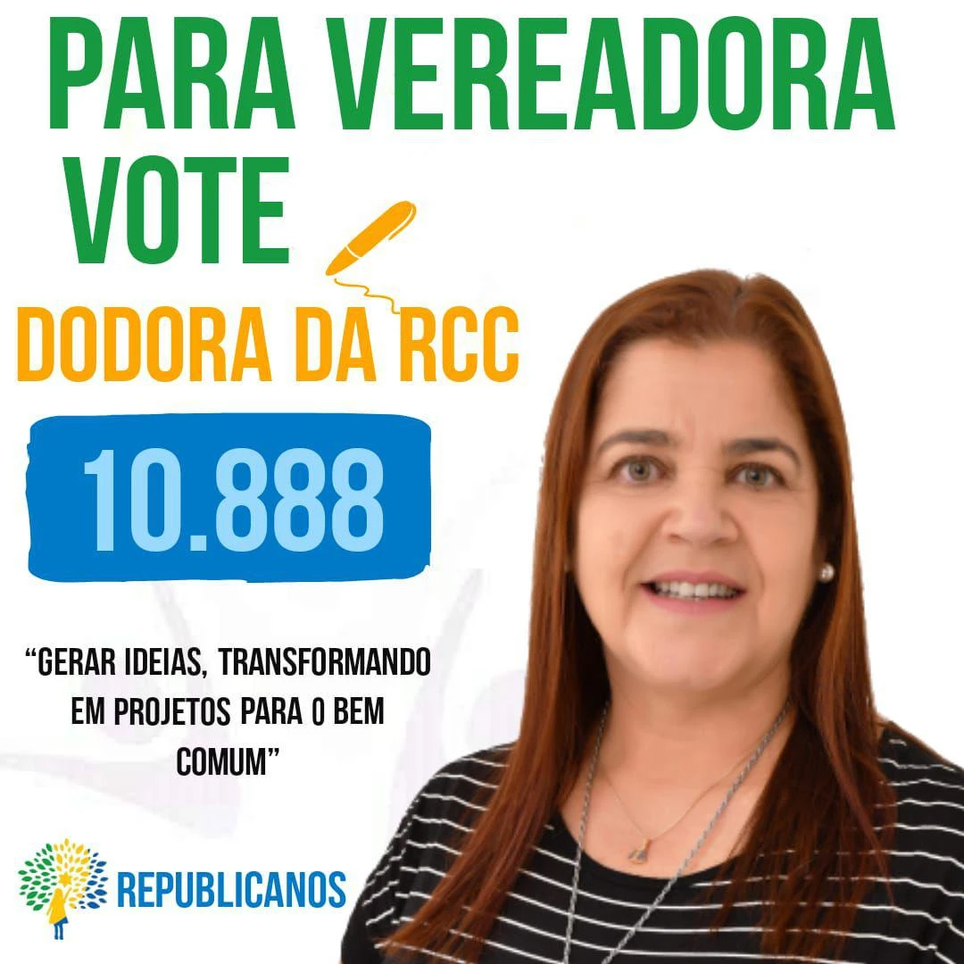 DODORA DA RCC - 10888 - REPUBLICANOS