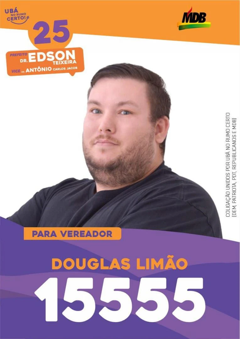 DOUGLAS LIMÃO - 15555 - MDB