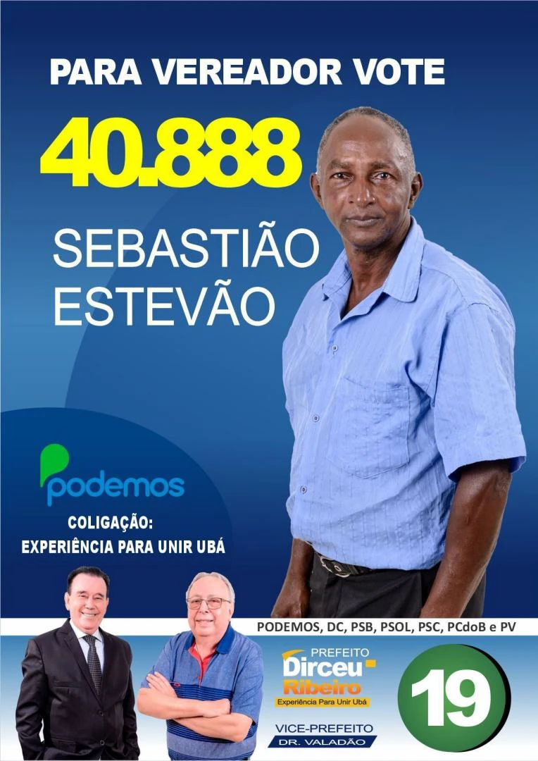 SEBASTIAO ESTEVAO - 40888 - PSB