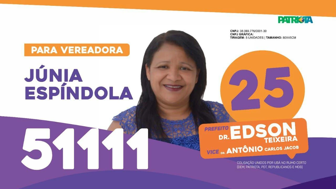 JUNIA ESPINDOLA - 51111 - PATRIOTA