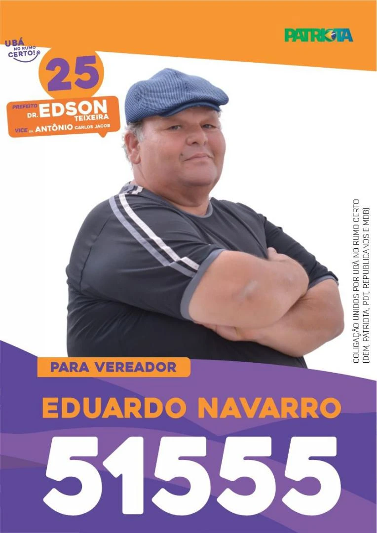 EDUARDO NAVARRO - 51555 - PATRIOTA